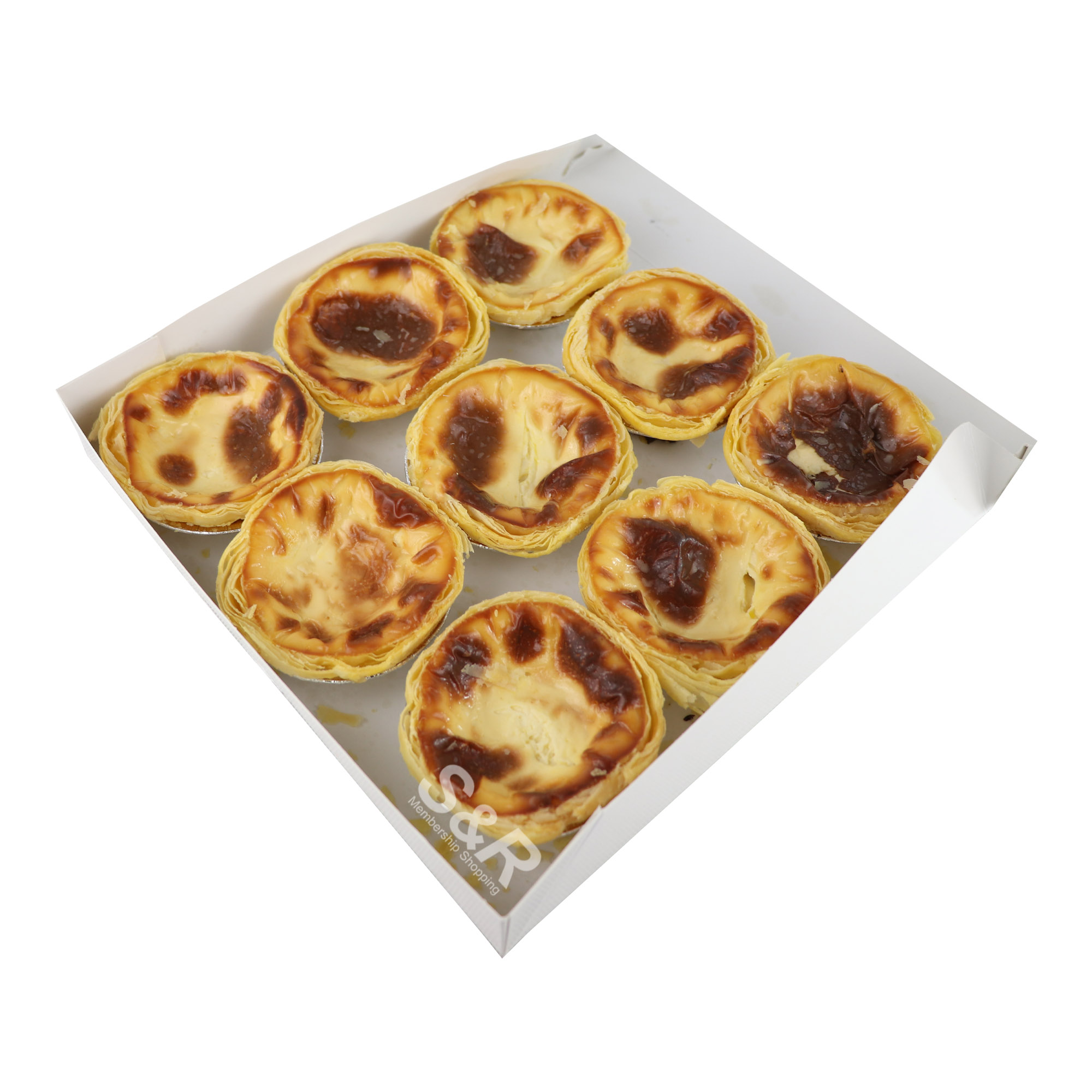 S&R Portuguese Egg Tart 9pcs S&R Portuguese Egg Tart 9pcs